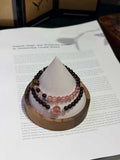 Garnet Strawberry Quartz Agarwood Bracelet